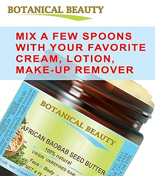 Amazon.com : Botanical Beauty BAOBAB OIL BUTTER. 100